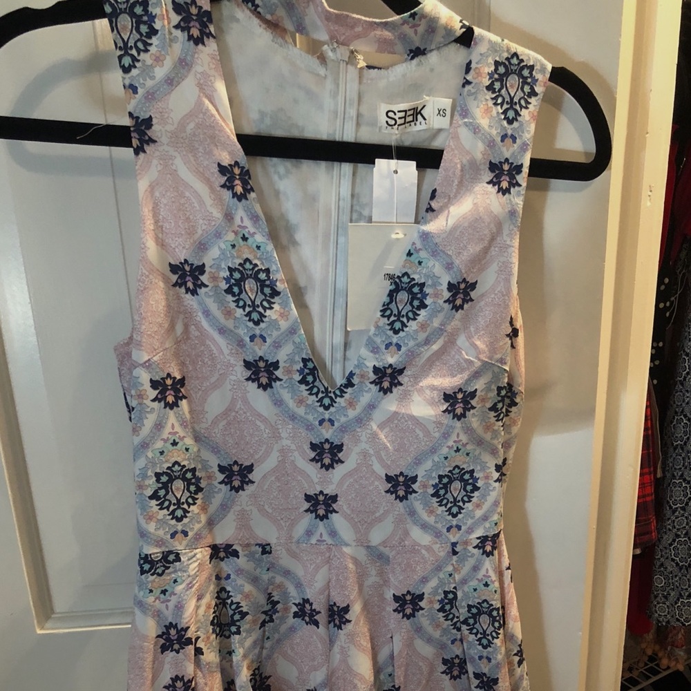patterned romper from LF. Sleek romper. Floral